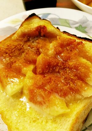 いちじくのトースト-レシピのメイン写真
