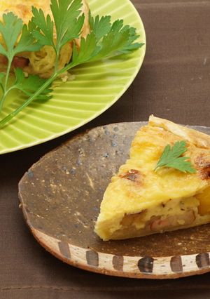 栗とさつまいもの豆腐クリームキッシュ-レシピのメイン写真