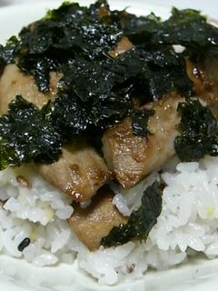焼きまぐろ丼-レシピのメイン写真