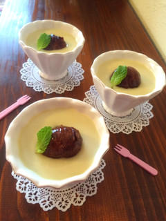 ぷるるん*お豆腐マロンプリン-レシピのメイン写真
