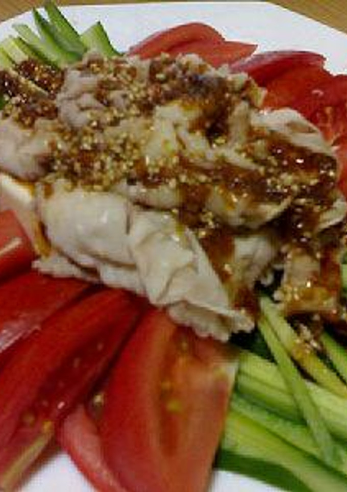 激旨！冷しゃぶと豆腐のサラダ-レシピのメイン写真