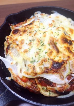ぱぱっと!ナスのチーズ焼き-レシピのメイン写真