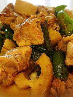 蓮根と鶏肉の美肌オイスター炒め-レシピのメイン写真