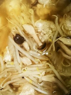 ★蓮根入り鶏だんごのスープ-レシピのメイン写真