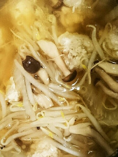★蓮根入り鶏だんごのスープ-レシピのメイン写真