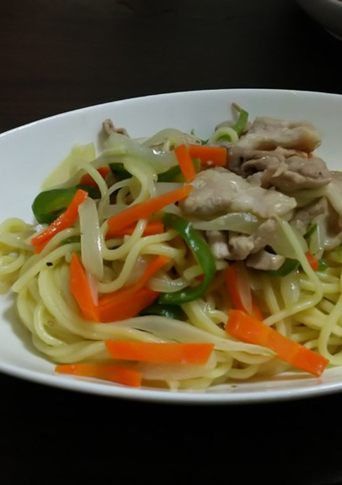 麺がもっちり☆簡単塩焼きそば-レシピのメイン写真