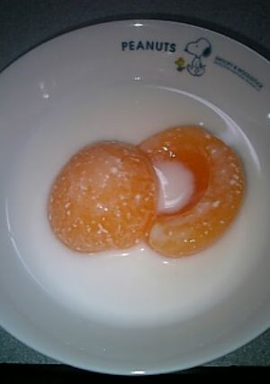 給食の味☆ピーチヨーグルト-レシピのメイン写真