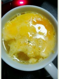 マグカップで簡単!春雨スープ.卵ver-レシピのメイン写真