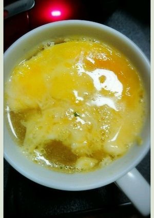 マグカップで簡単！春雨スープ.卵ver-レシピのメイン写真