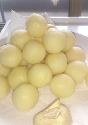 お豆腐入りお月見だんご-レシピのメイン写真