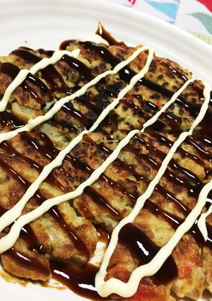 えのきでお好み焼き-レシピのメイン写真
