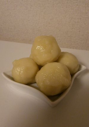 簡単お月見だんご-レシピのメイン写真