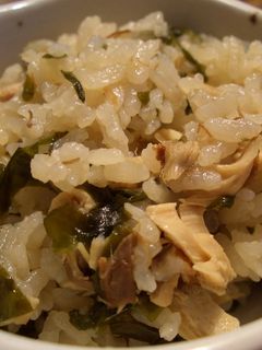 ツナとわかめの炊き込みご飯-レシピのメイン写真