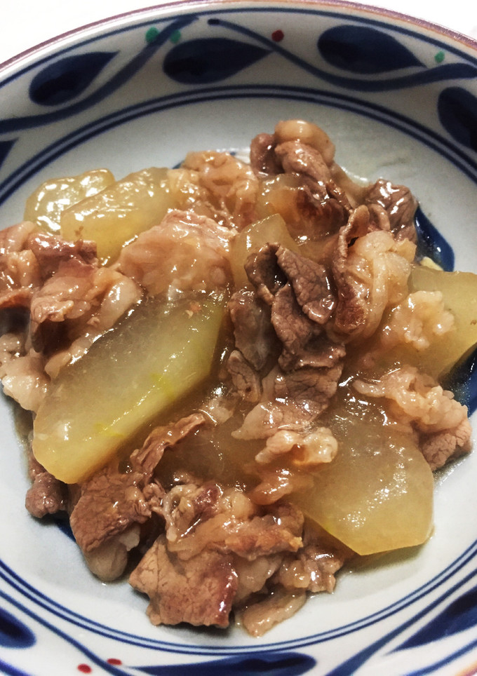 冬瓜と牛肉の旨煮-レシピのメイン写真