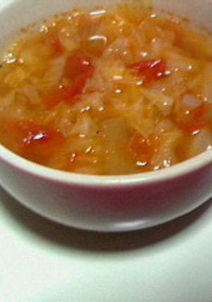ワイルド！ミニトマトでミネストローネ-レシピのメイン写真
