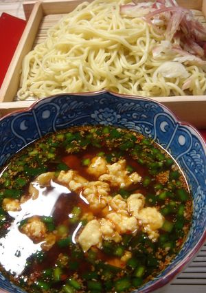 ピリ辛☆ざるラーメン-レシピのメイン写真
