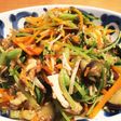 懐かしい味、大根菜の炒めもの