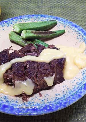 牛すね肉ステーキ-レシピのメイン写真