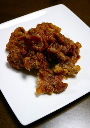 簡単！生姜たっぷり豚コマの竜田揚げ-レシピのメイン写真