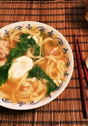 鶏肉の煮込みうどん-レシピのメイン写真
