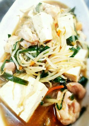 もやしのあんかけ豆腐(♡˙³˙)-レシピのメイン写真
