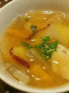 秋の根菜♥具沢山お味噌汁~♪(*^^*)-レシピのメイン写真