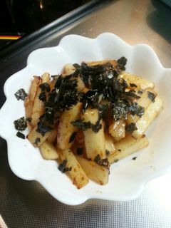 *長いものめんつゆバター焼き*-レシピのメイン写真