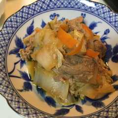 รูปของ 白菜と豚肉のカラシ煮