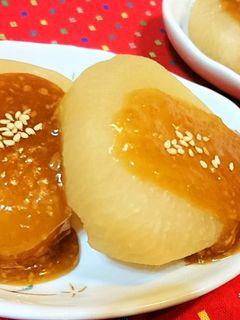 優しい味★おふくろの味【ふろふき大根】♪-レシピのメイン写真
