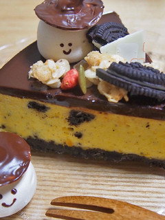 かぼちゃとオレオのハロウィンムースケーキ-レシピのメイン写真