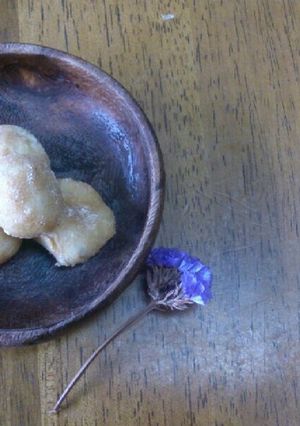 だんご粉と豆腐のヘンプナッツ団子。-レシピのメイン写真