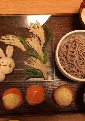 今夜は十五夜！お月見してるうさぎさん♡-レシピのメイン写真