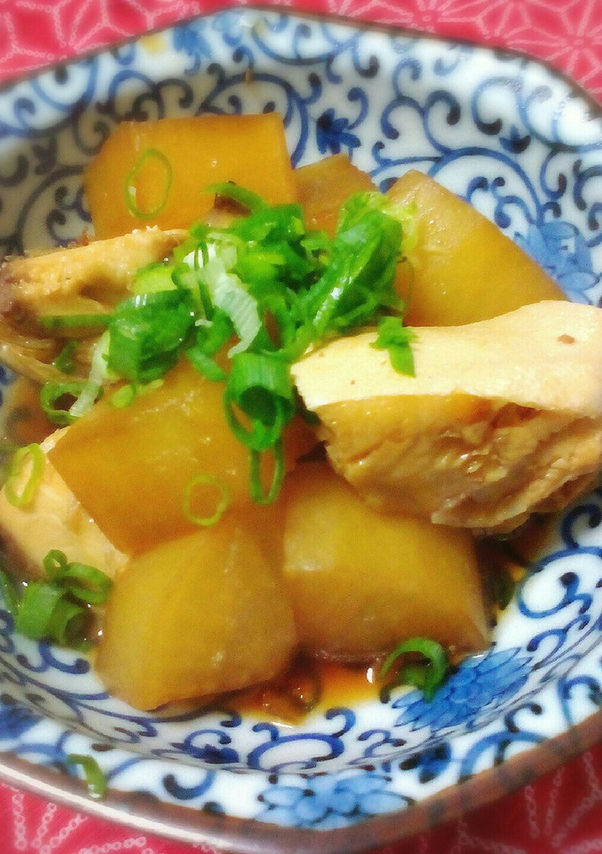 大根の下ゆでなし！めんつゆで作るぶり大根-レシピのメイン写真