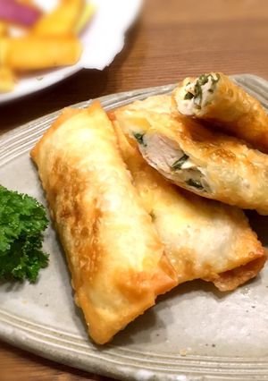 鶏ささみとチーズのイタリアン春巻き-レシピのメイン写真