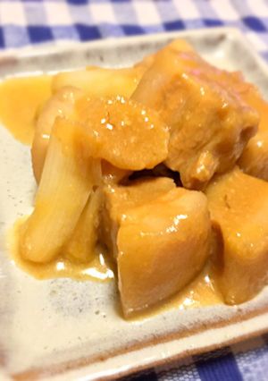 意外にあっさり。ご飯にあう！豚の味噌角煮-レシピのメイン写真