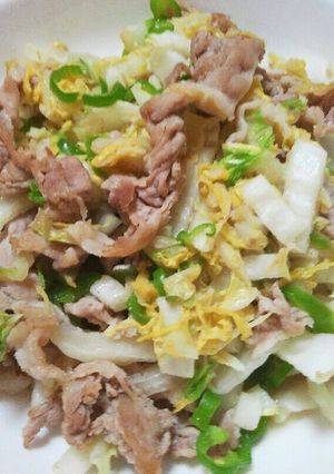 ほんだし炒め-レシピのメイン写真
