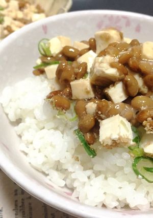 豆腐でカサ増し★納豆ごはん丼-レシピのメイン写真