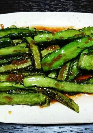 四角豆の簡単炒めステーキソース-レシピのメイン写真