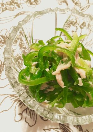 食感やみつき！ピーマンとツナの簡単サラダ-レシピのメイン写真
