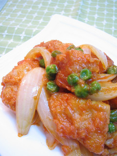 鶏むね肉で♡やわらか鶏チリ-レシピのメイン写真
