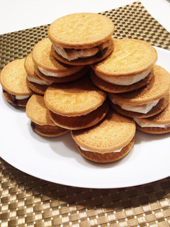 10分でおやつ。マシュマロチョコサンド!-レシピのメイン写真