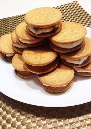 10分でおやつ。マシュマロチョコサンド！-レシピのメイン写真