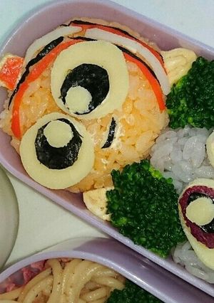 ドリー&ニモの仲良し♥弁当-レシピのメイン写真