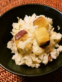 さつまいもおこわ-レシピのメイン写真