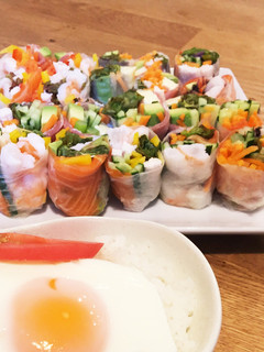 おうちにある物で簡単!生春巻き-レシピのメイン写真