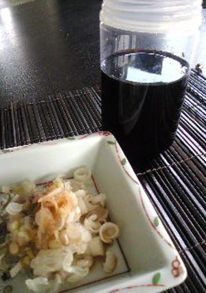 おばあちゃんの醤油ドレッシング♪-レシピのメイン写真