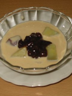 バニラと豆乳の冷やし汁粉-レシピのメイン写真