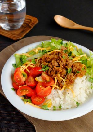 お野菜たっぷり♡タコライス!-レシピのメイン写真