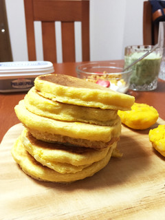 かぼちゃおからパンケーキ-レシピのメイン写真