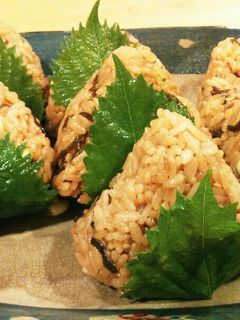 フジッコ煮の炊き込みご飯おにぎり-レシピのメイン写真